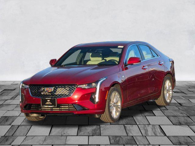 new 2025 Cadillac CT4 car, priced at $46,414