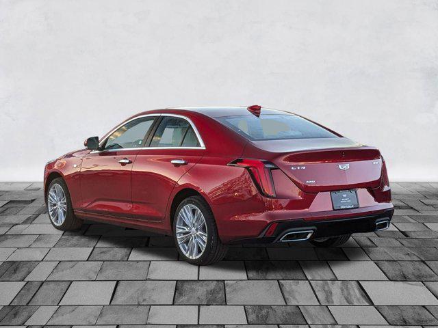 new 2025 Cadillac CT4 car, priced at $46,414