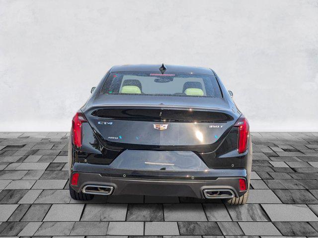 new 2025 Cadillac CT4 car, priced at $46,439