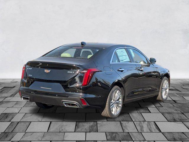 new 2025 Cadillac CT4 car, priced at $46,439