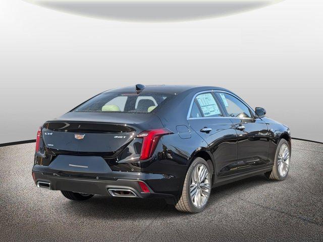 new 2025 Cadillac CT4 car, priced at $46,439