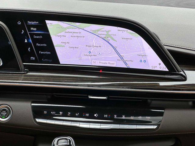 used 2022 Cadillac Escalade ESV car, priced at $70,500