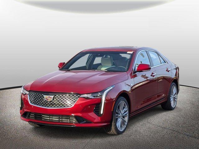 new 2025 Cadillac CT4 car, priced at $46,064