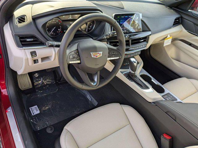 new 2025 Cadillac CT4 car, priced at $46,064