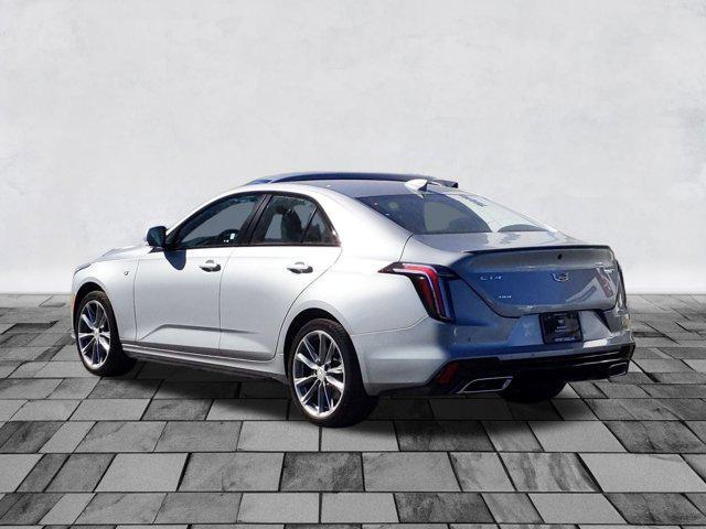 new 2025 Cadillac CT4 car, priced at $51,164