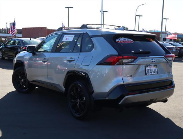 used 2022 Toyota RAV4 Hybrid car, priced at $30,495