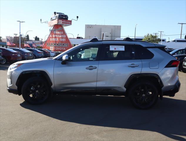 used 2022 Toyota RAV4 Hybrid car, priced at $30,495