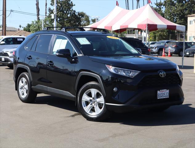 used 2021 Toyota RAV4 car, priced at $30,195