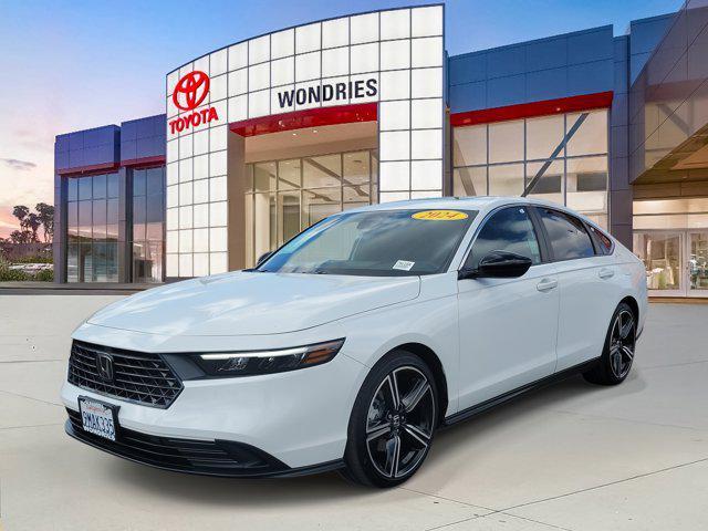 used 2024 Honda Accord Hybrid car, priced at $30,495