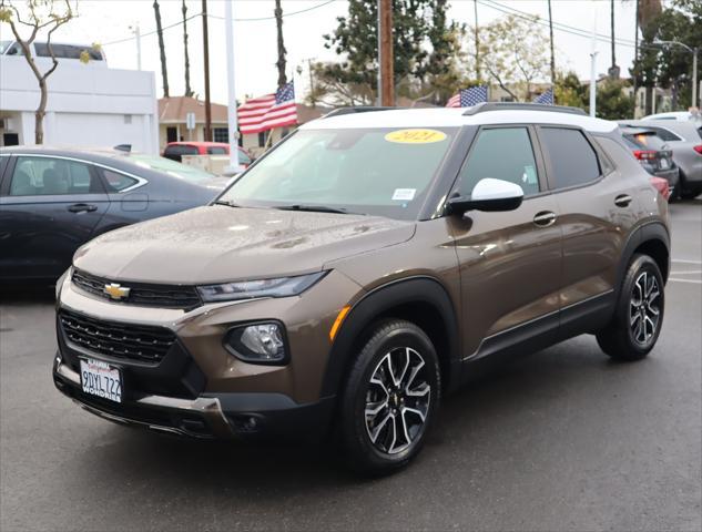 used 2021 Chevrolet TrailBlazer car, priced at $22,995