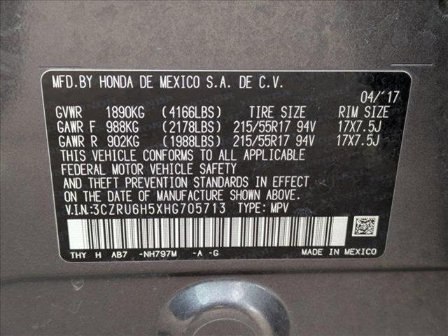 used 2017 Honda HR-V car, priced at $14,299