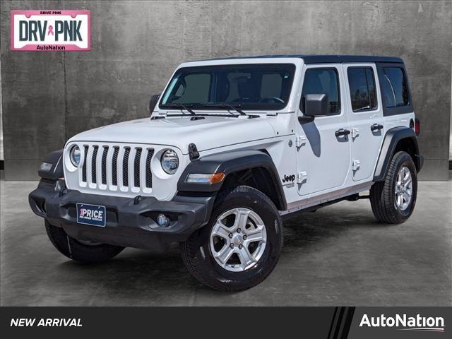 used 2021 Jeep Wrangler Unlimited car, priced at $33,681