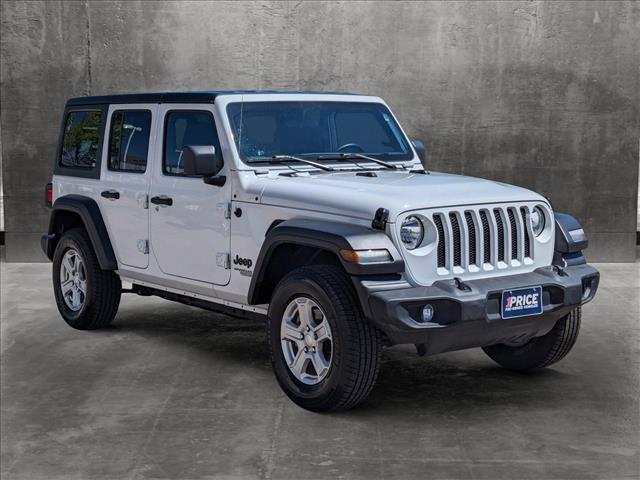 used 2021 Jeep Wrangler Unlimited car, priced at $32,999