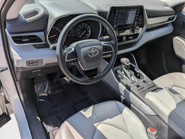 used 2021 Toyota Highlander car, priced at $35,000