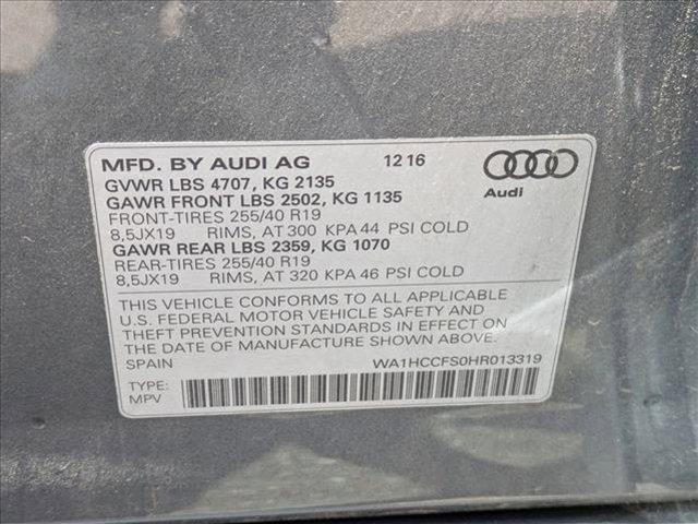 used 2017 Audi Q3 car, priced at $11,600