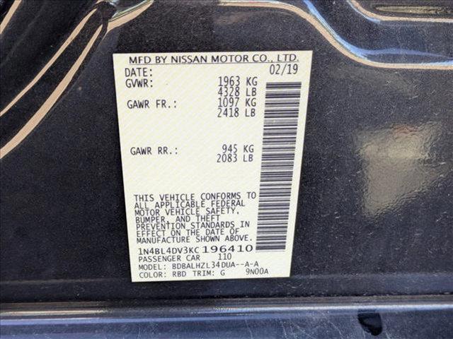 used 2019 Nissan Altima car, priced at $17,555