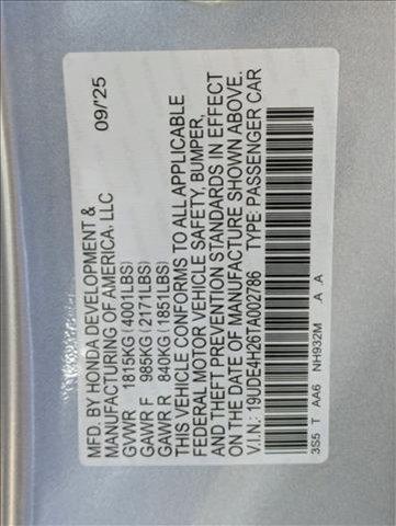 new 2026 Acura Integra car, priced at $35,394