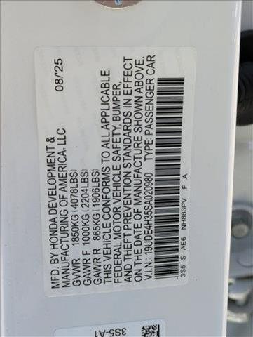 new 2025 Acura Integra car, priced at $37,594