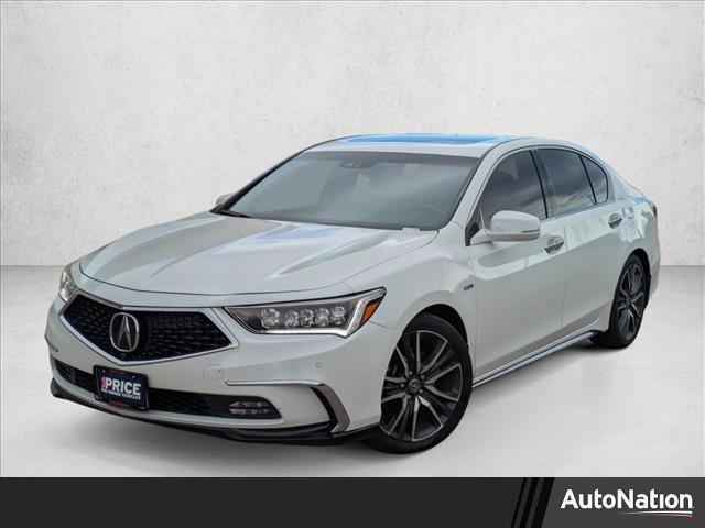 used 2018 Acura RLX Sport Hybrid car, priced at $24,999