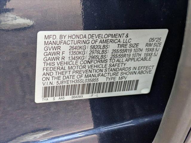 new 2025 Acura MDX car, priced at $55,549
