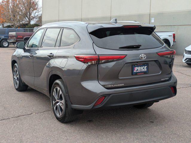 used 2023 Toyota Highlander car, priced at $36,700