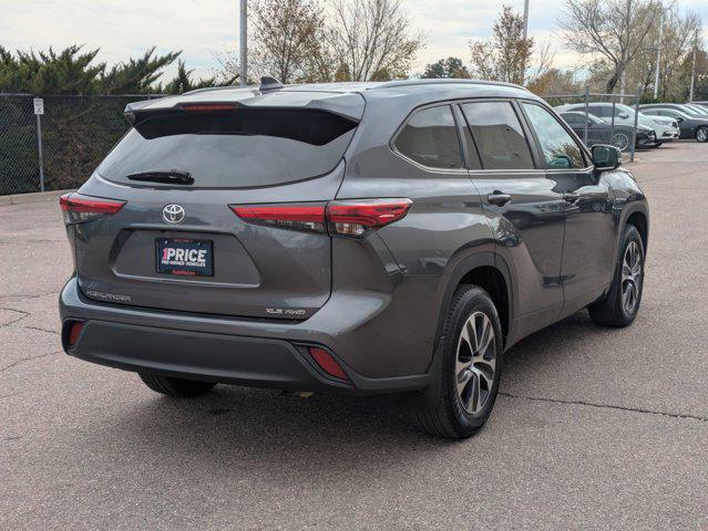 used 2023 Toyota Highlander car, priced at $36,700