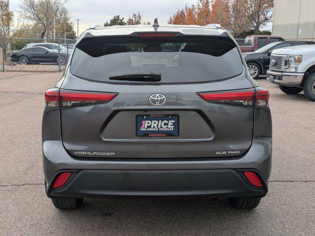 used 2023 Toyota Highlander car, priced at $36,700