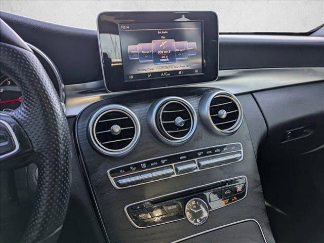 used 2017 Mercedes-Benz C-Class car, priced at $12,000