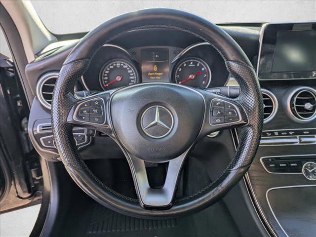 used 2017 Mercedes-Benz C-Class car, priced at $12,000