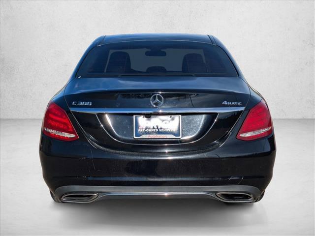 used 2017 Mercedes-Benz C-Class car, priced at $12,000