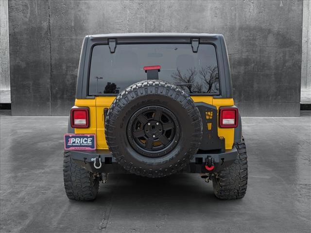 used 2021 Jeep Wrangler car, priced at $22,936
