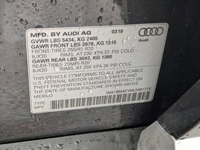 used 2019 Audi Q5 car, priced at $19,700