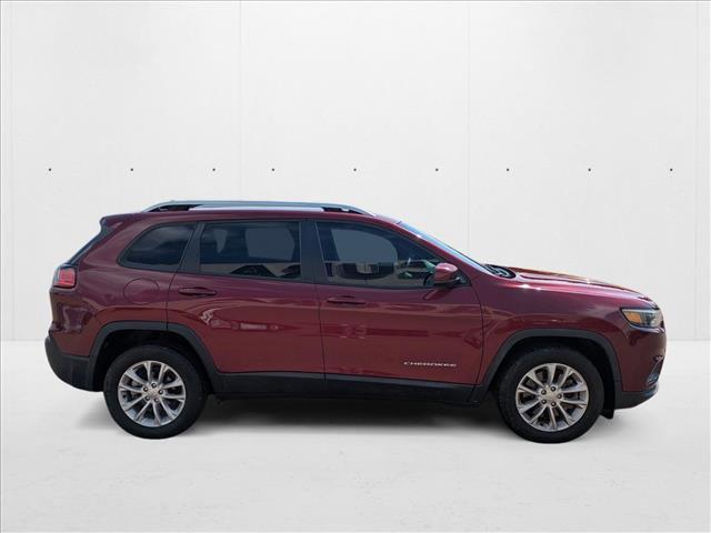 used 2021 Jeep Cherokee car, priced at $13,555