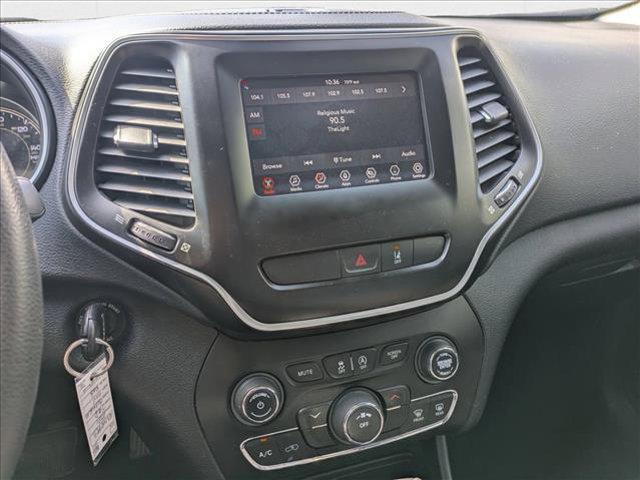 used 2021 Jeep Cherokee car, priced at $13,555