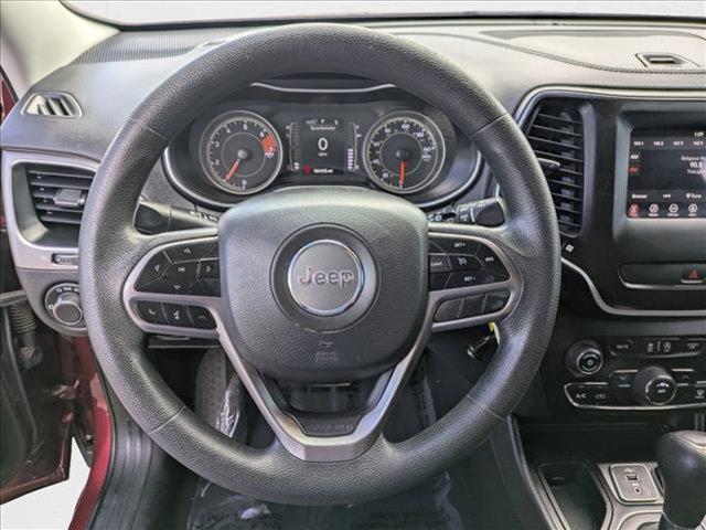 used 2021 Jeep Cherokee car, priced at $13,000