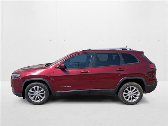used 2021 Jeep Cherokee car, priced at $13,555