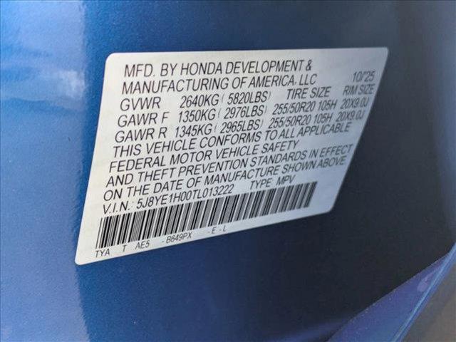 new 2026 Acura MDX car, priced at $65,149