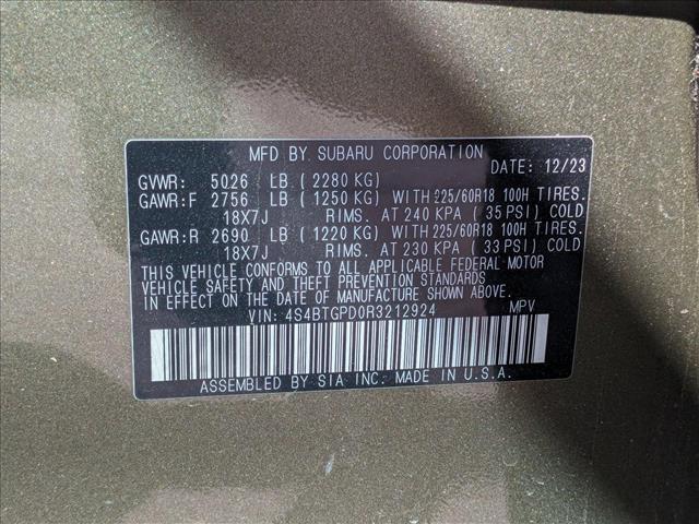 used 2024 Subaru Outback car, priced at $38,782