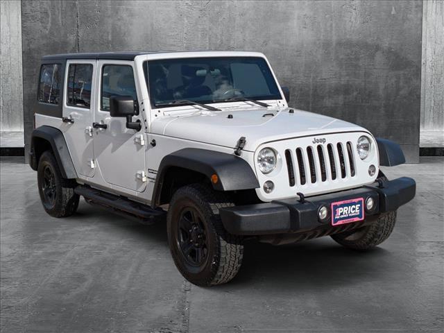 used 2018 Jeep Wrangler JK Unlimited car, priced at $22,259