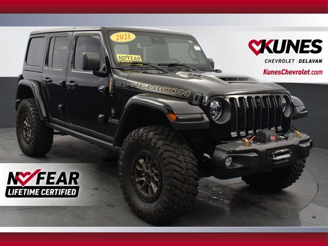 used 2021 Jeep Wrangler Unlimited car, priced at $56,974