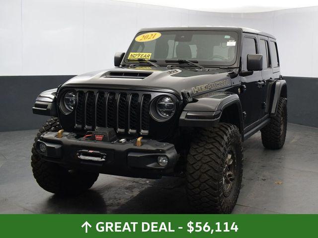 used 2021 Jeep Wrangler Unlimited car, priced at $56,114