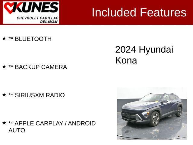 used 2024 Hyundai Kona car, priced at $21,093