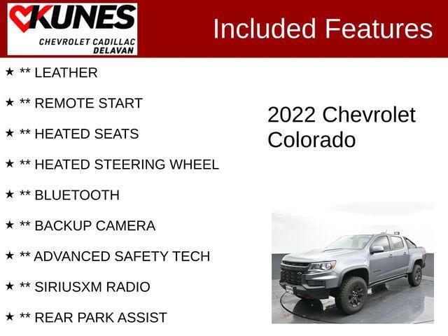 used 2022 Chevrolet Colorado car, priced at $35,365