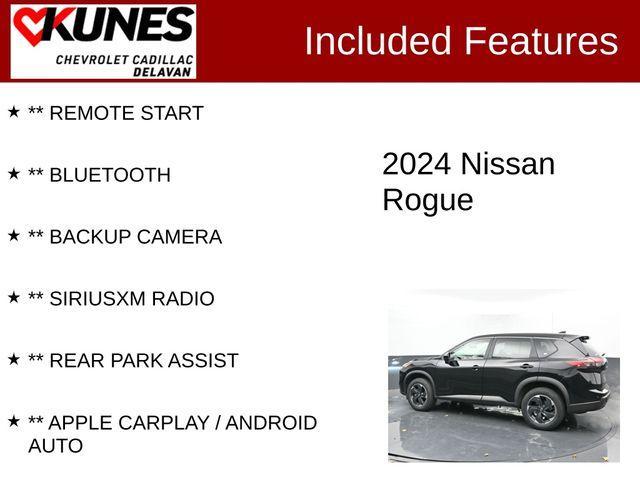 used 2024 Nissan Rogue car, priced at $25,398