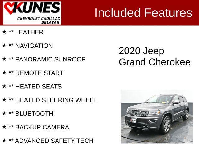 used 2020 Jeep Grand Cherokee car, priced at $26,781