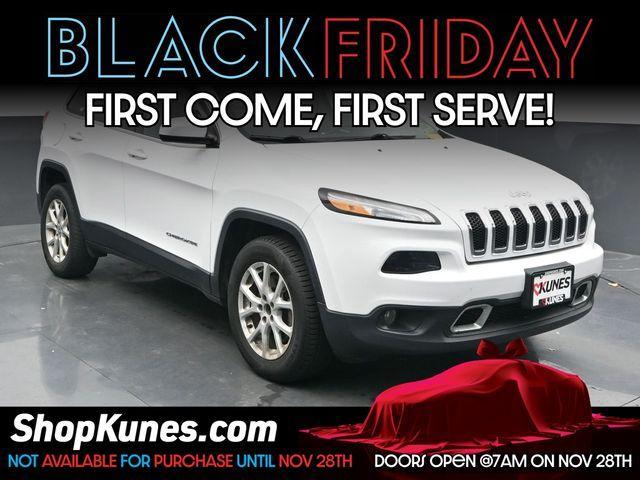 used 2017 Jeep Cherokee car, priced at $4,999