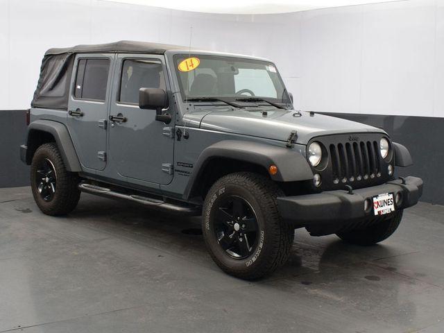 used 2014 Jeep Wrangler Unlimited car, priced at $13,999