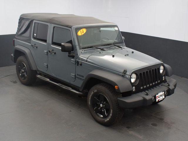 used 2014 Jeep Wrangler Unlimited car, priced at $14,190