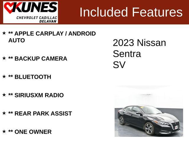 used 2023 Nissan Sentra car, priced at $15,556