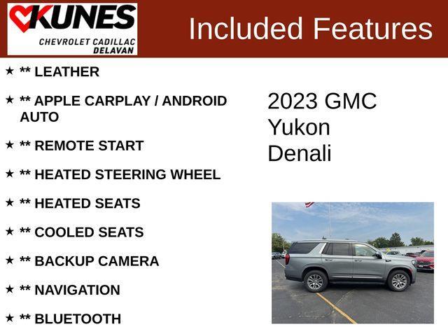 used 2023 GMC Yukon car, priced at $54,942